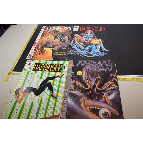 (4) Comic Books