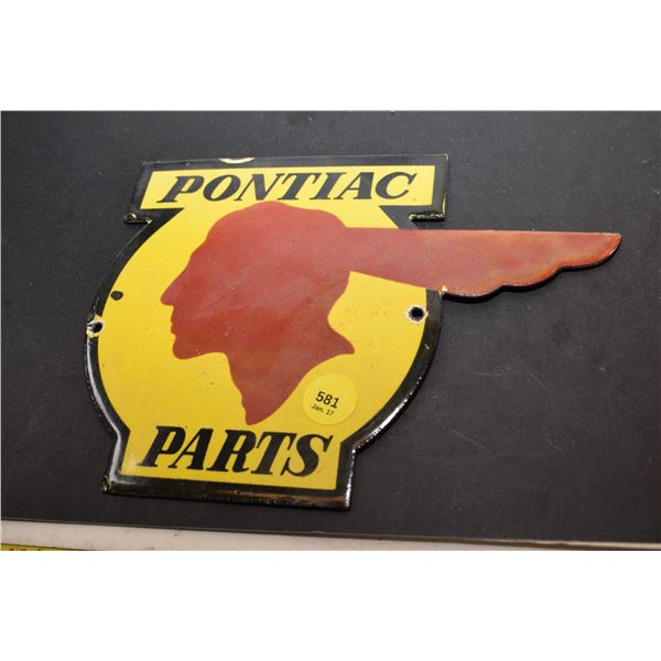 Fantasy Pontiac Porcelain Sign