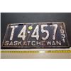 Image 1 : 1931 Saskatchewan Truck Licence Plate