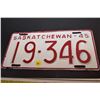 Image 1 : 1945 Saskatchewan Truck Licence Plate - Repaint