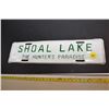 Image 1 : Shoal Lake License Plate Topper