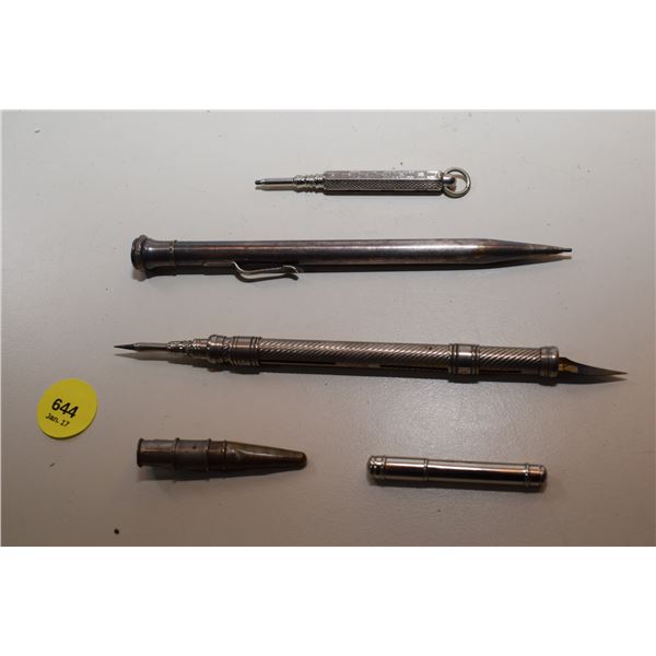 Antique Mechanical Pencils & Pen