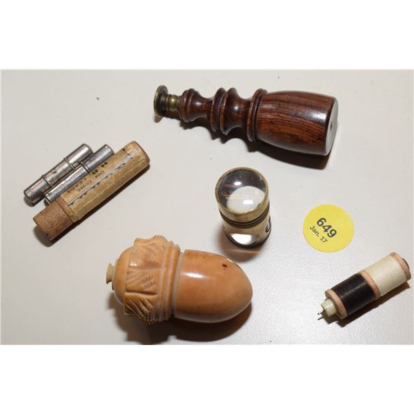 Sewing Acorn, Stamper, Leads