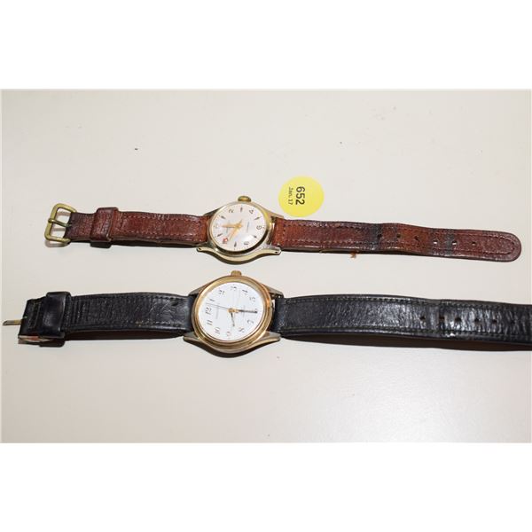 Ingersoll & Caravelle Watches (Not Running)