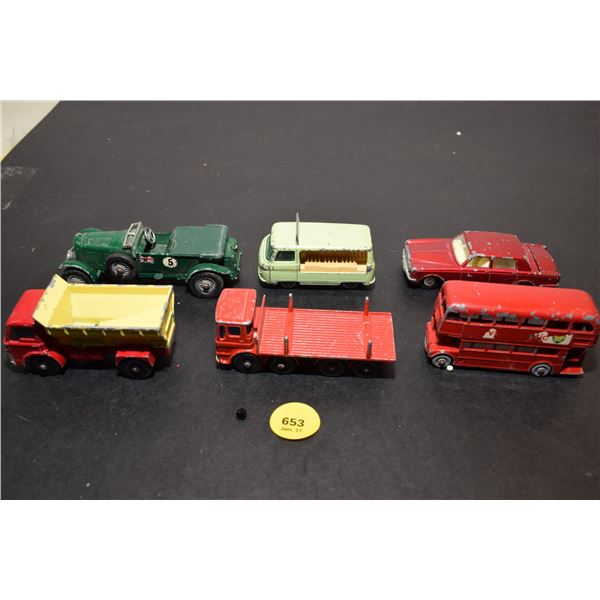 (6) Vintage Diecast Toys
