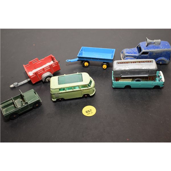 (6) Vintage Diecast Toys