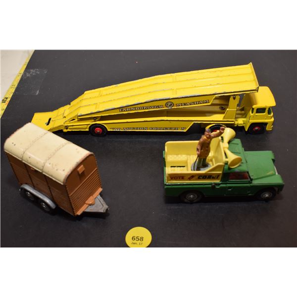 (3) Vintage Diecast Toys