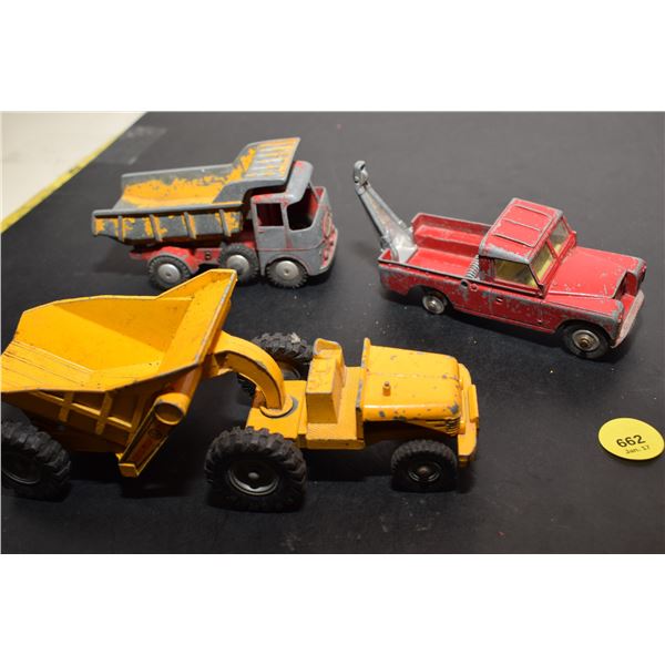 (3) Diecast Toys