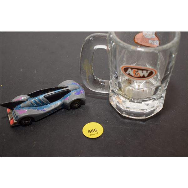 1980 Diecast Car, A&W Mug