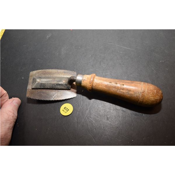 Unusual Antique Handsaw