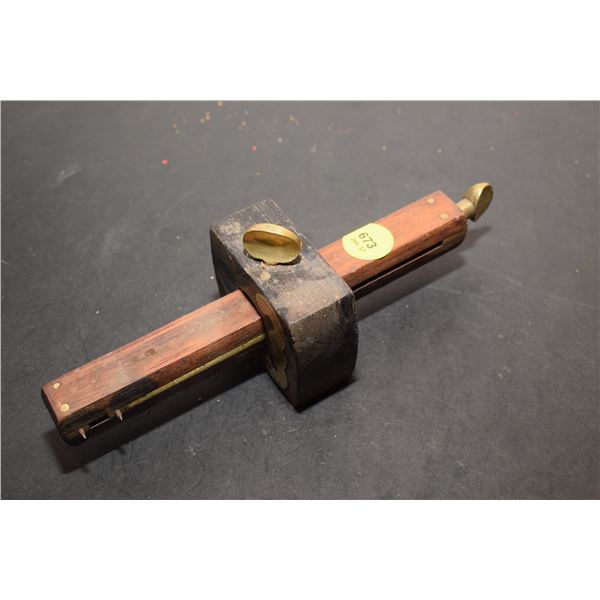 Walnut & Brass Scribe