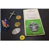 Image 1 : Crucifix, Mini Dice, St. Jude Medallion, etc.
