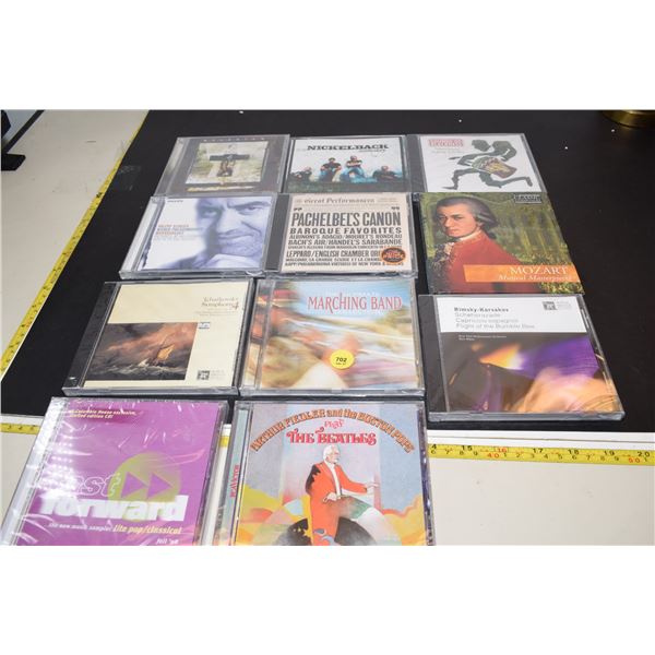 Factory Sealed Music CDs