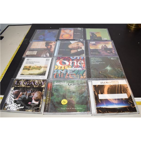 Factory Sealed Music CD Lot