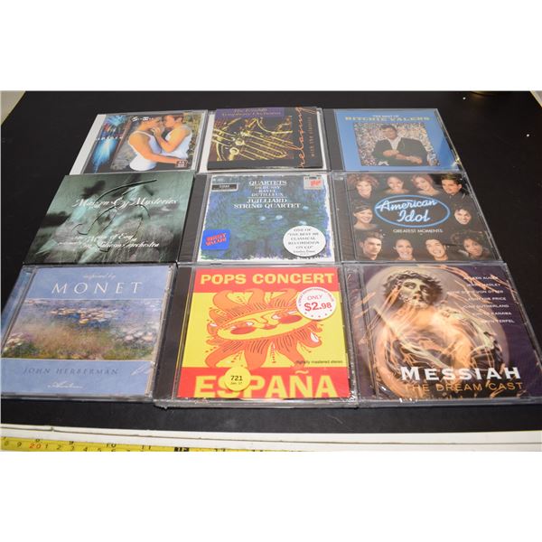 Factory Sealed Music CD Lot