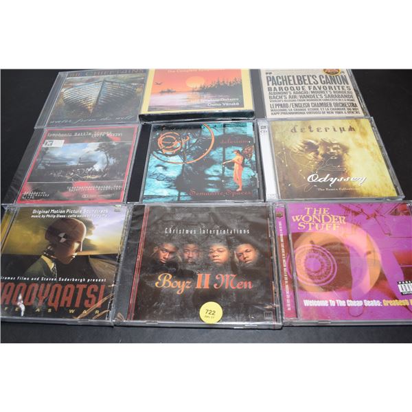 Factory Sealed Music CD Lot