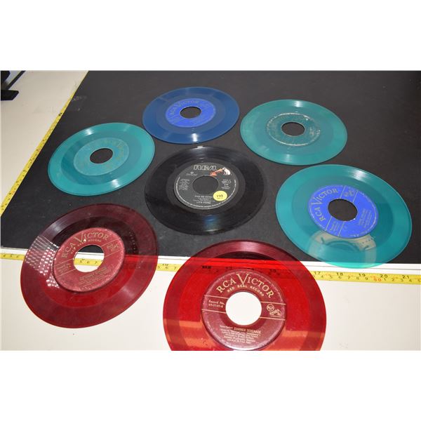 Color 45 rpm Records – Lita Ford etc.