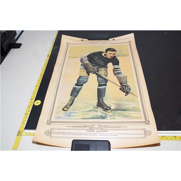 1929 La Presse NHL Hockey Poster