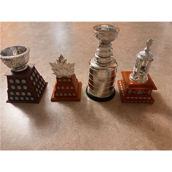 Miniature NHL Replica Trophies