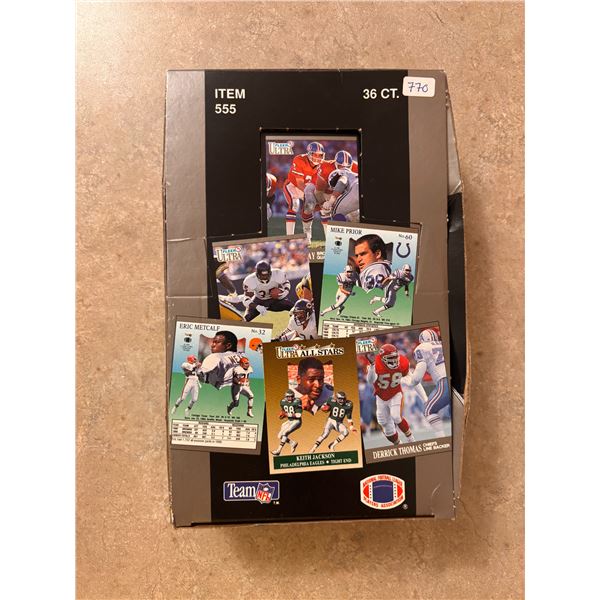 1991 Fleer Ultra - Unopened Box of Football Cards