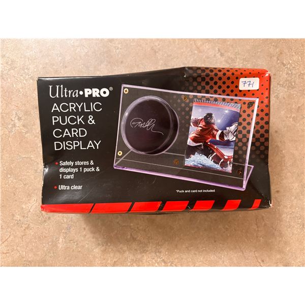 Puck and Card Display Holder (New)