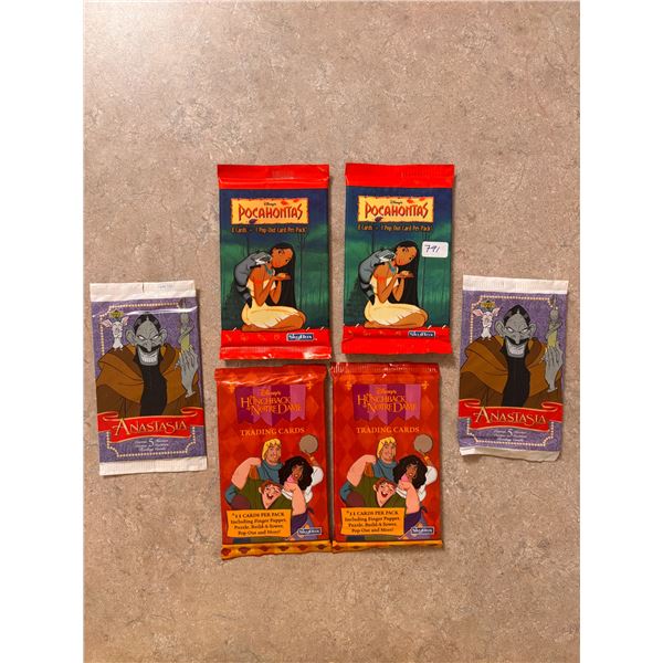 Comic Cards - 6 Unopened Packs