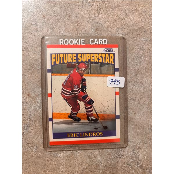 Eric Lindros - Rookie Card