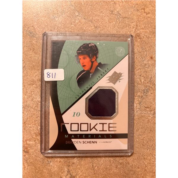 Brayden Schenn - Rookie Jersey Card