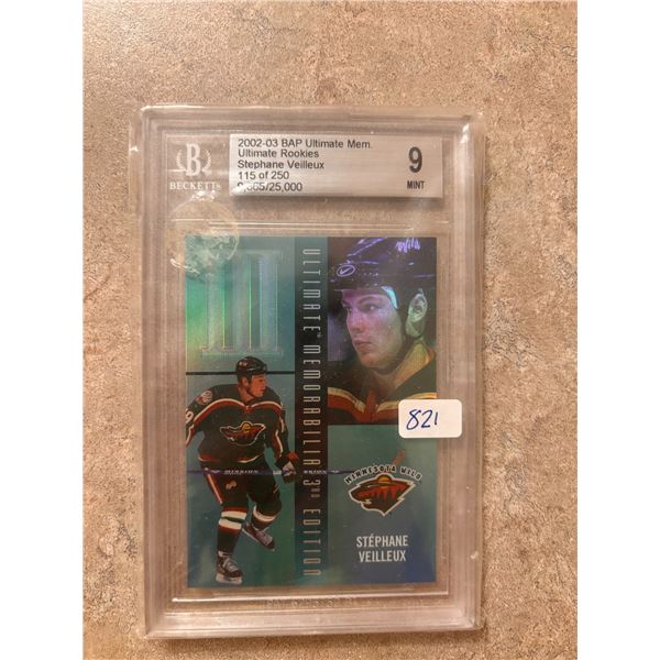 Stephainne Veilleux - Rookie Card - Graded Mint