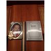 Image 2 : New Baby Gift Set: Photo Frames & Congratulations Plaque- Three charming baby keepsakes: silver-tone