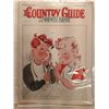 Image 1 : 1940 Country Guide Cover: Boy Mischievously Watering Family Under Umbrella- The Country Guide and No