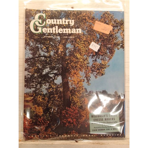 1941 Country Gentleman Cover: Autumn Tree in Natural Color Photography- Country Gentleman (1831[x=#8