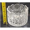Image 2 : (5) Pieces Assorted Clear Crystal/Glassware