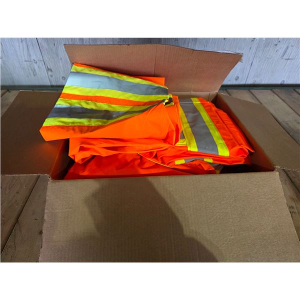 Box of safety jackets