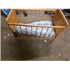 Image 2 : Wood crib- 34"H