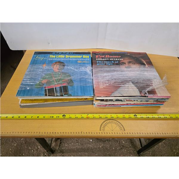 Lot of vinyl records
