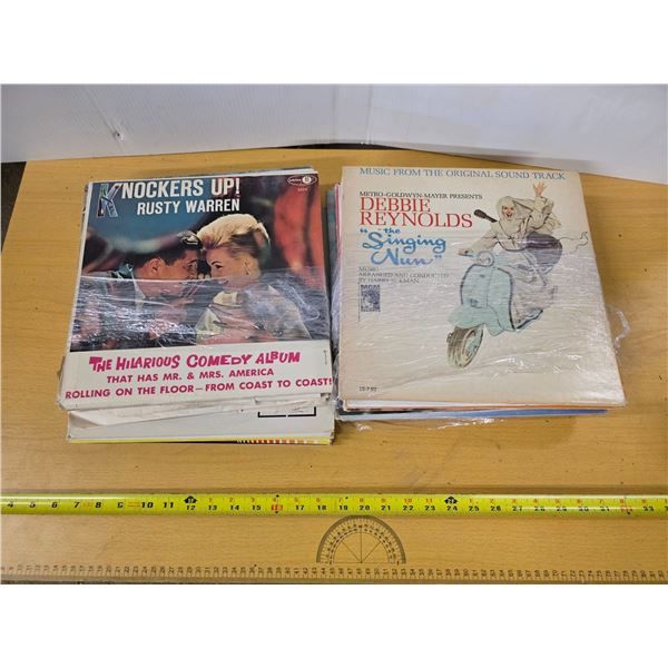 Lot of vinyl records