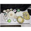 Image 1 : Lot of Dinnerware (Serving Trays (porcelain) Tea Cups, Saucers, bowls, and etc.)
