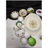 Image 2 : Lot of Dinnerware (Serving Trays (porcelain) Tea Cups, Saucers, bowls, and etc.)