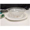 Image 4 : Lot of Dinnerware (Serving Trays (porcelain) Tea Cups, Saucers, bowls, and etc.)