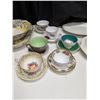 Image 5 : Lot of Dinnerware (Serving Trays (porcelain) Tea Cups, Saucers, bowls, and etc.)