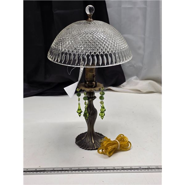 Possible Vintage Brass Unique Designed Lamp Base )not tested, and no Bulb)