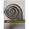 Image 2 : (2) Aluminum Sea Shell Wall Decor