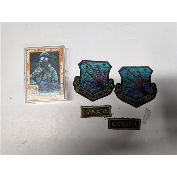50 Desert Storm Cards and Patches