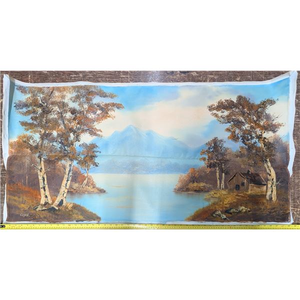 Original Oil Painting 25"x49"