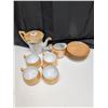 Image 1 : Chikaramchi tea Cups w/ Saucers w/ teapot and Creamer