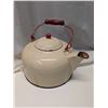 Image 1 : Large Vintage Enamel Ware Kettle