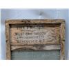 Image 3 : The Fraser Mountain Vintage wood and Glass Wash Board