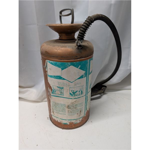 Vintage Copper Plated Pump Sprayer