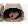 Image 4 : (2) Vintage Cattle bells w/ Knobbers